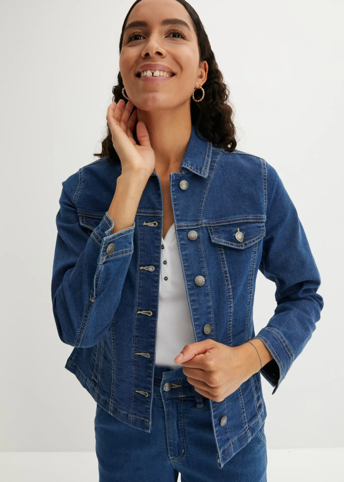 Online Cazadora vaquera Mujer Chaquetas Y Abrigos