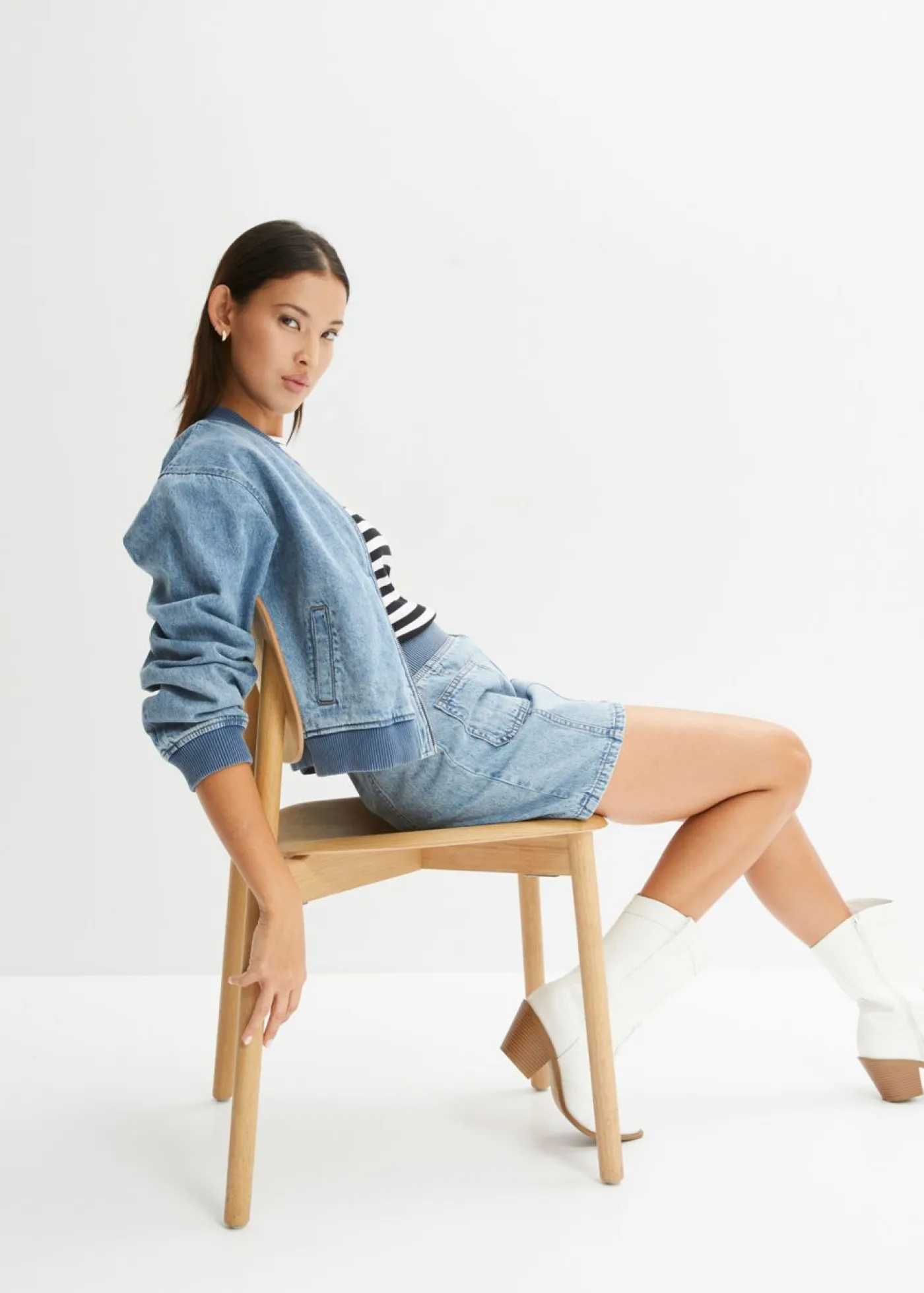 Cazadora vaquera Mujer Chaquetas Y Abrigos