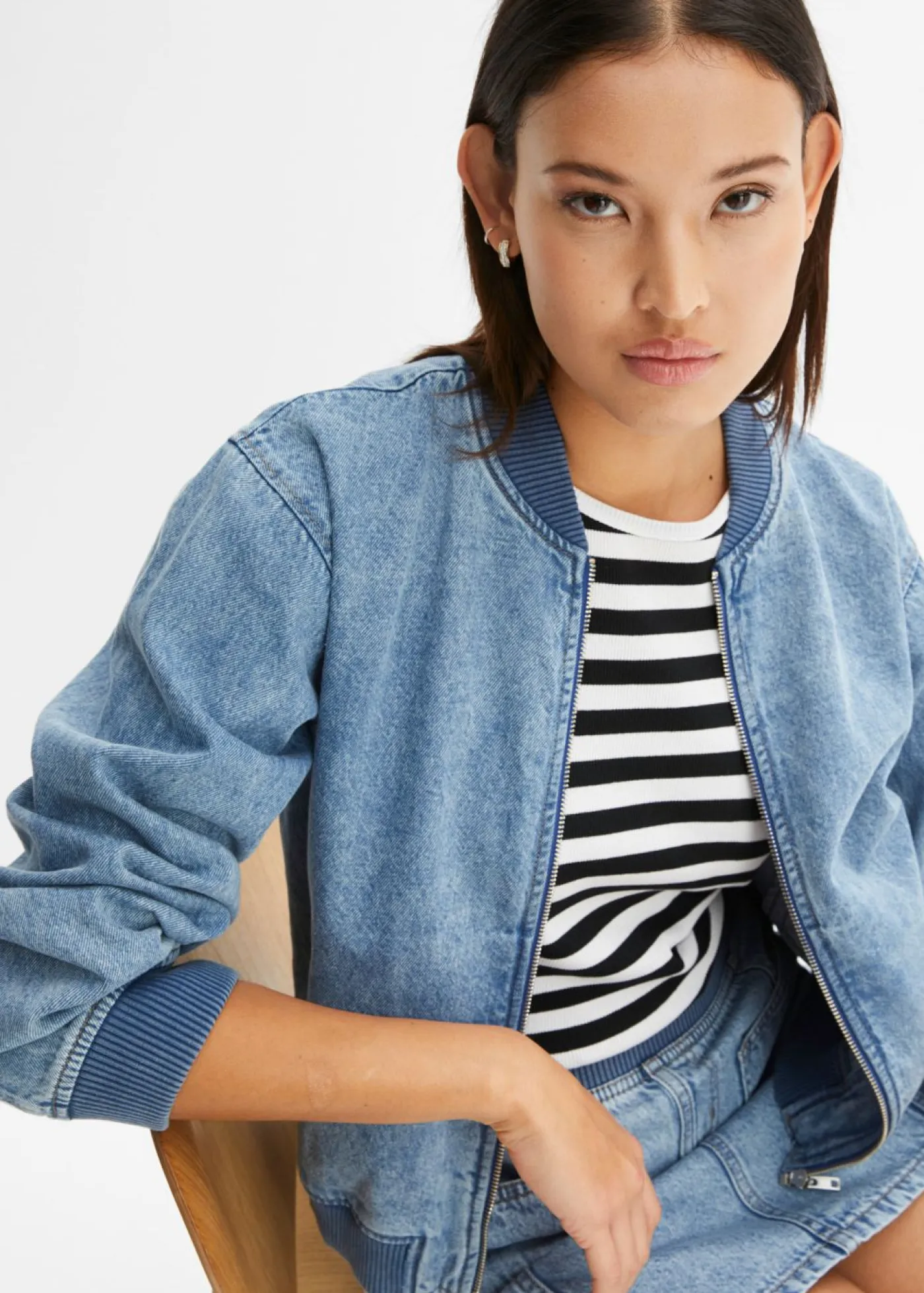 Cazadora vaquera Mujer Chaquetas Y Abrigos