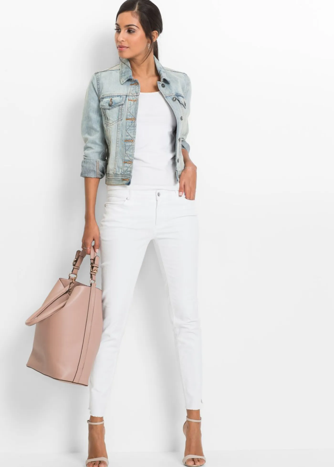 New Cazadora vaquera Mujer Chaquetas Y Abrigos