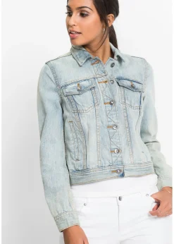 New Cazadora vaquera Mujer Chaquetas Y Abrigos