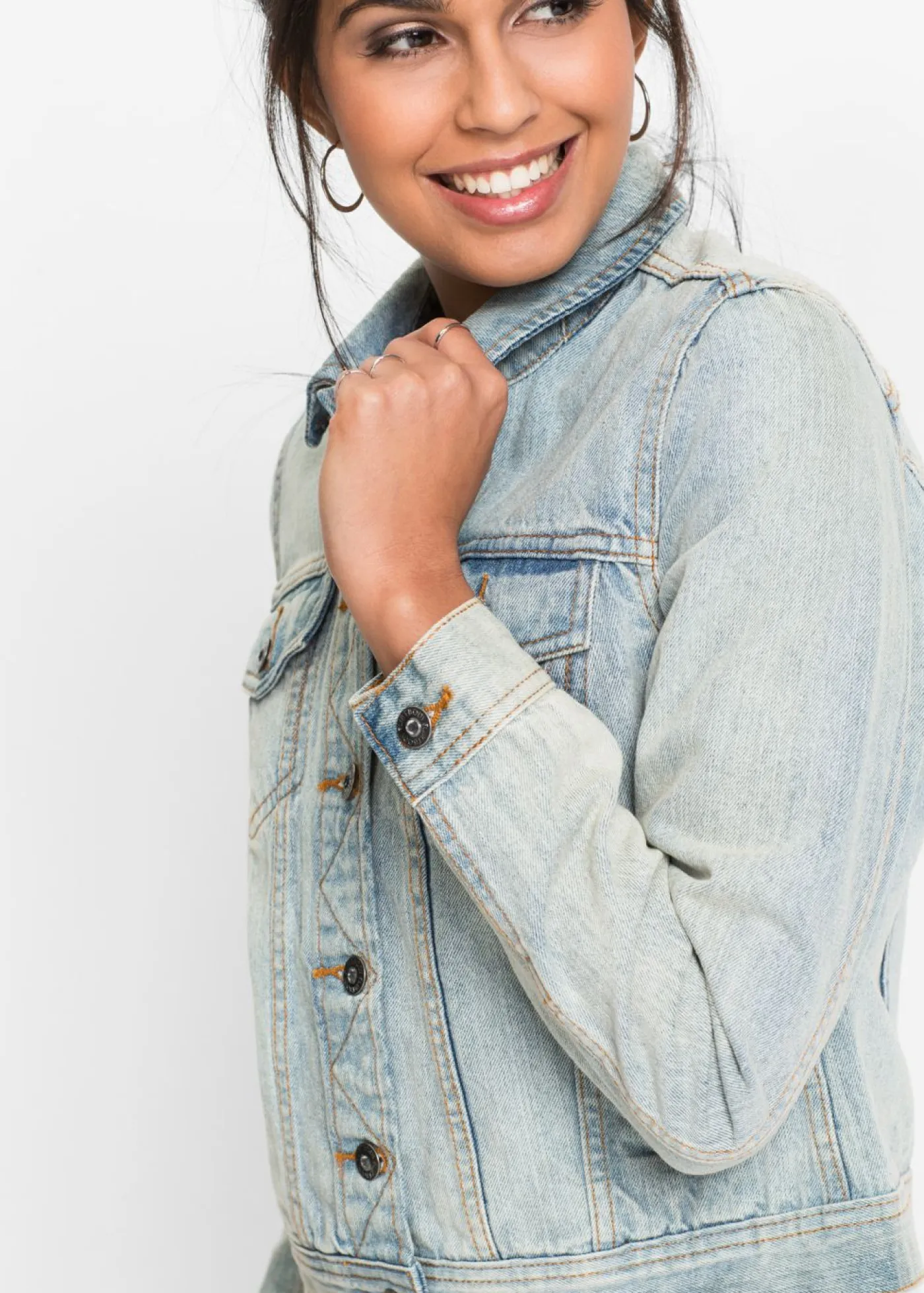 New Cazadora vaquera Mujer Chaquetas Y Abrigos