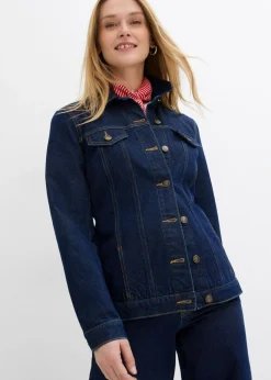 Online Cazadora vaquera ajustada Mujer Chaquetas Y Abrigos