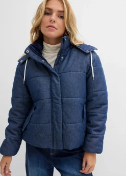 Online Cazadora vaquera guateada Mujer Chaquetas Y Abrigos