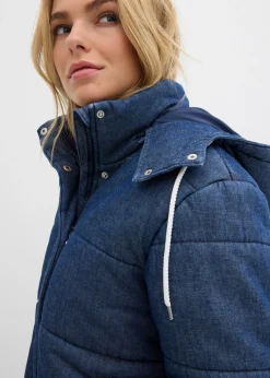 Online Cazadora vaquera guateada Mujer Chaquetas Y Abrigos