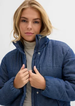 Online Cazadora vaquera guateada Mujer Chaquetas Y Abrigos