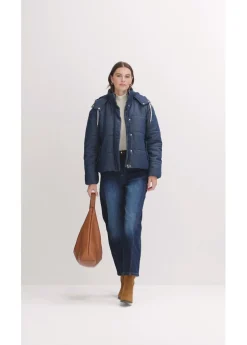 Online Cazadora vaquera guateada Mujer Chaquetas Y Abrigos