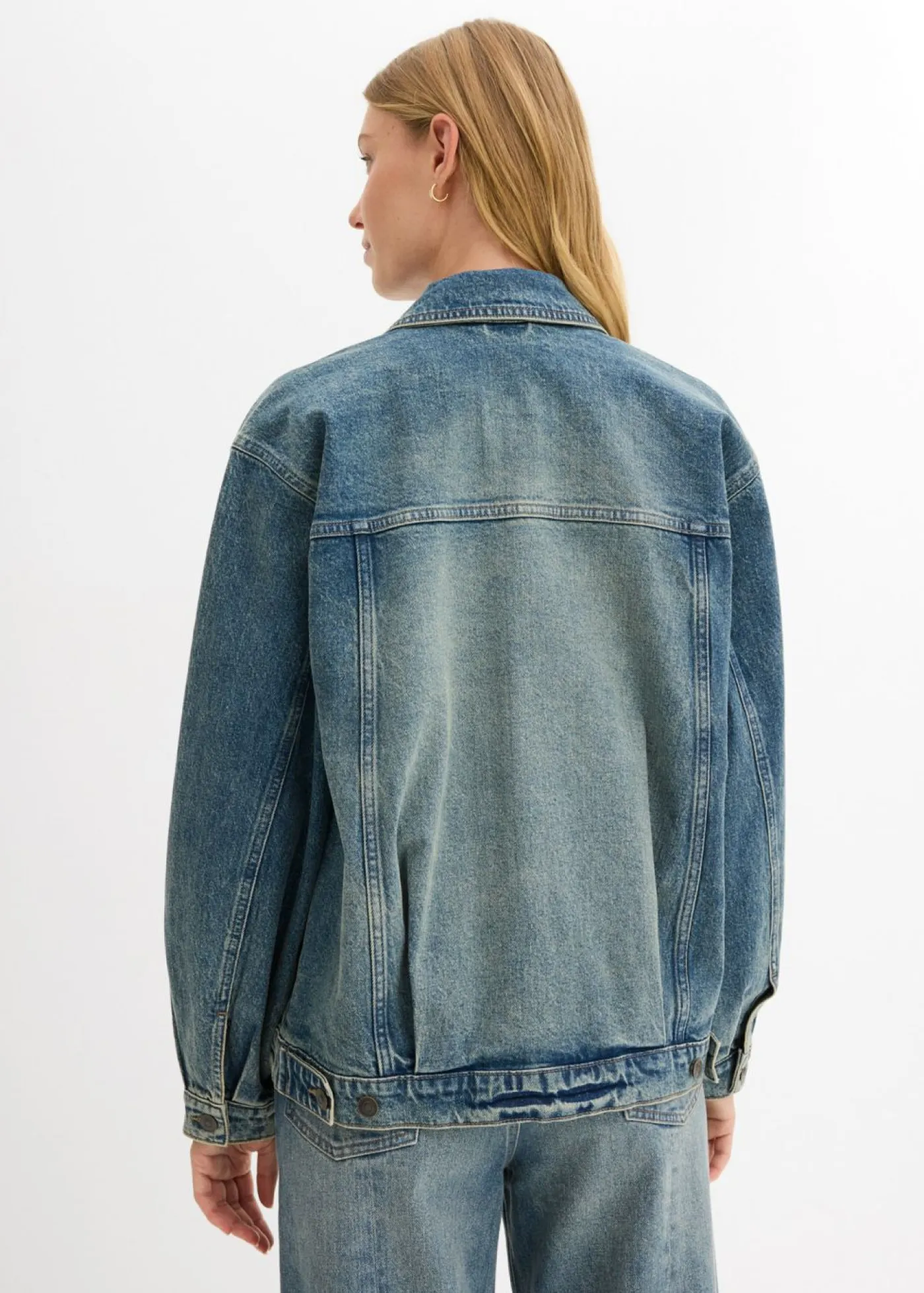 Discount Cazadora vaquera holgada Mujer Chaquetas Y Abrigos