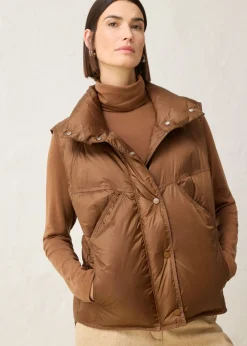 Best Chaleco acolchado con plumón reciclado Mujer Chaquetas Y Abrigos