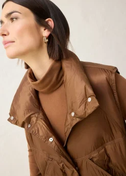 Best Chaleco acolchado con plumón reciclado Mujer Chaquetas Y Abrigos