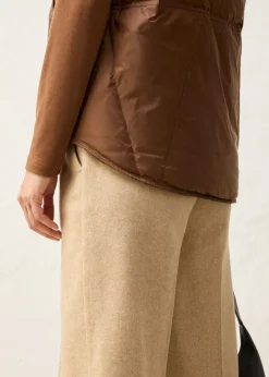 Best Chaleco acolchado con plumón reciclado Mujer Chaquetas Y Abrigos