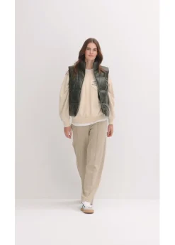 Clearance Chaleco acolchado de piel sintética Mujer Chaquetas Y Abrigos