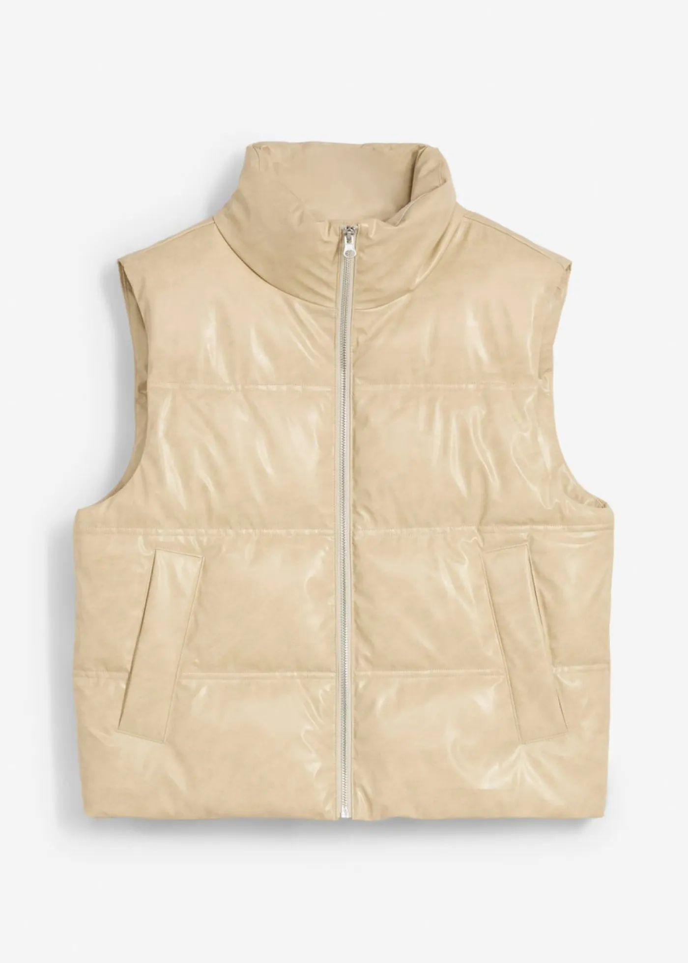 Discount Chaleco acolchado de piel sintética Mujer Chaquetas Y Abrigos