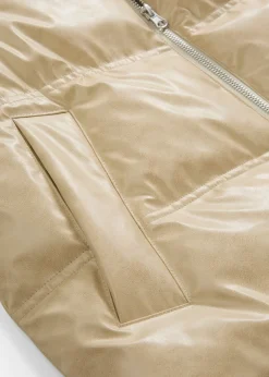 Discount Chaleco acolchado de piel sintética Mujer Chaquetas Y Abrigos