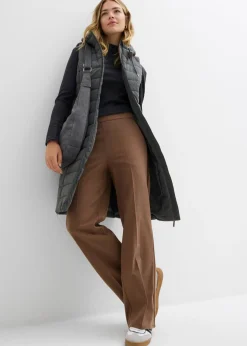 Discount Chaleco acolchado largo Mujer Chaquetas Y Abrigos