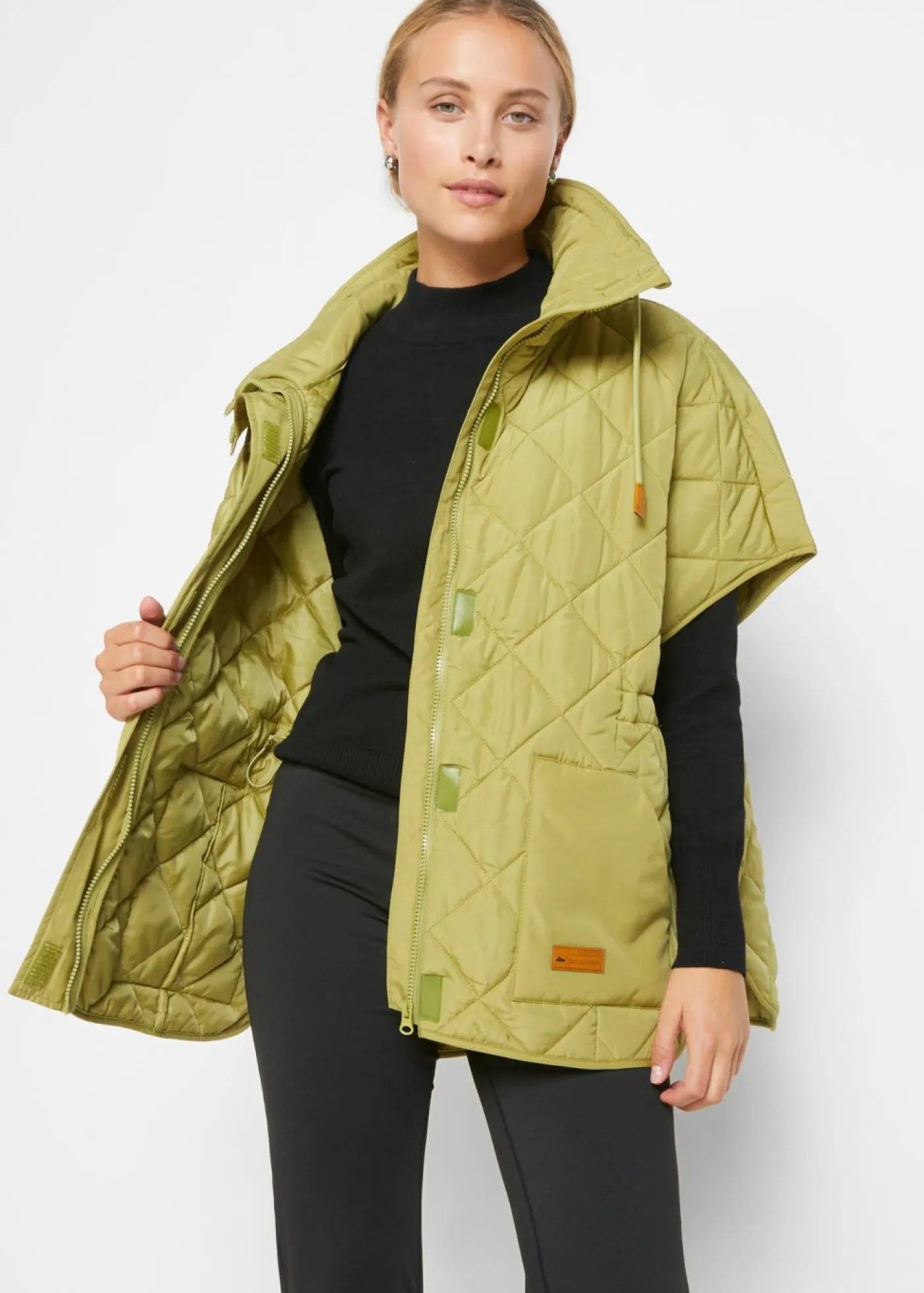 Online Chaleco acolchado y funcional, oversize, impermeable Mujer Esenciales|Chaquetas Y Abrigos