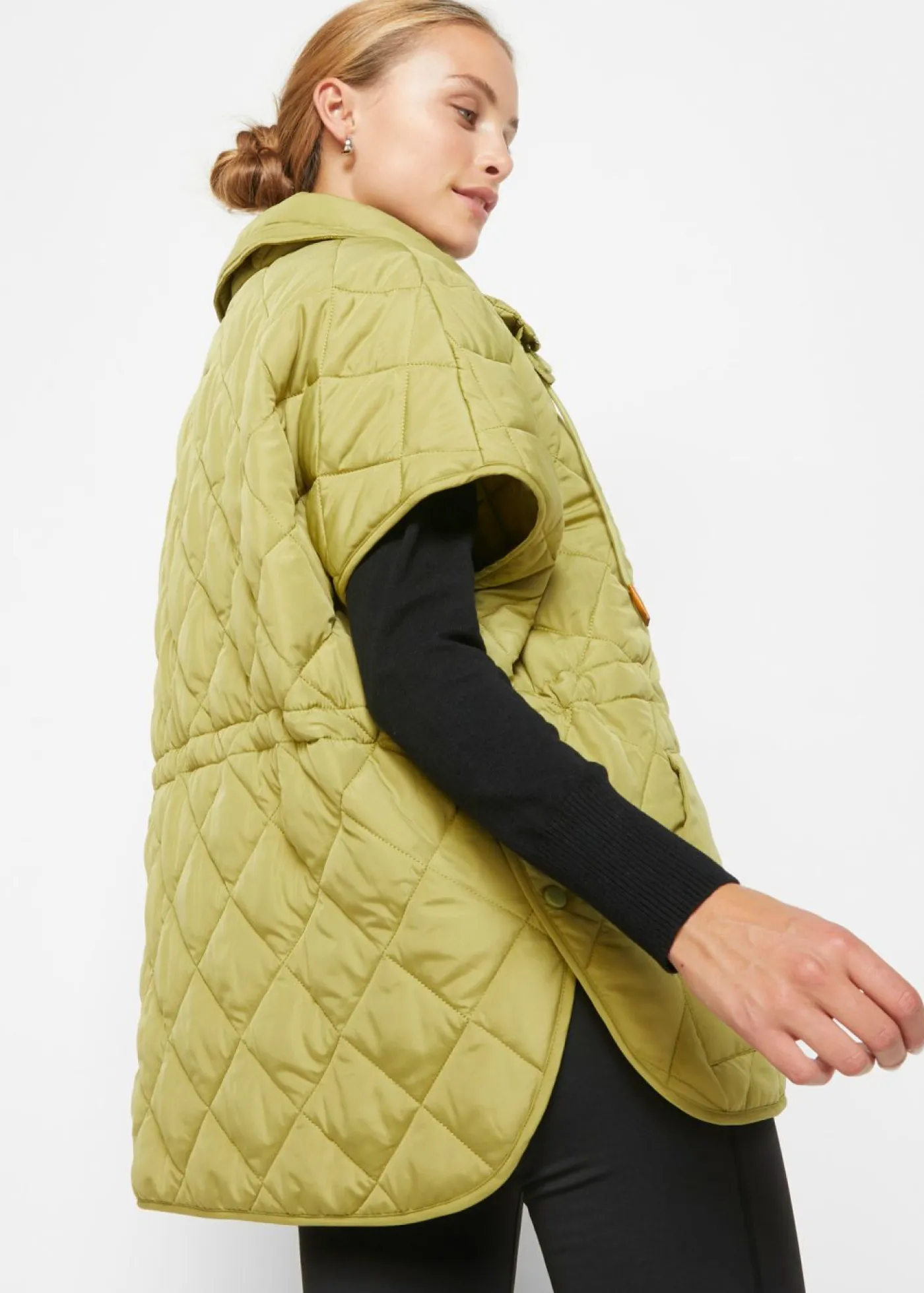 Online Chaleco acolchado y funcional, oversize, impermeable Mujer Esenciales|Chaquetas Y Abrigos