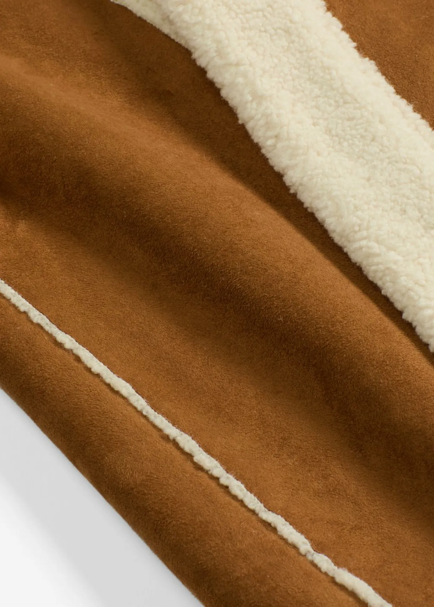 Sale Chaleco de borrego sintético Mujer Chaquetas Y Abrigos