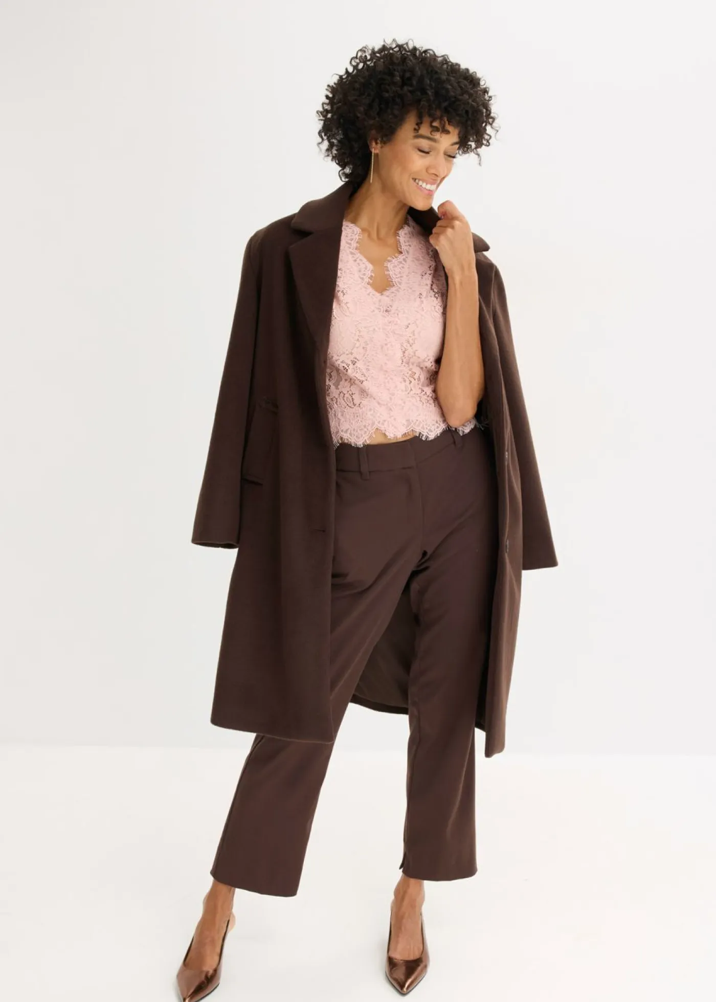 Hot Chaleco de encaje Mujer Chaquetas Y Abrigos