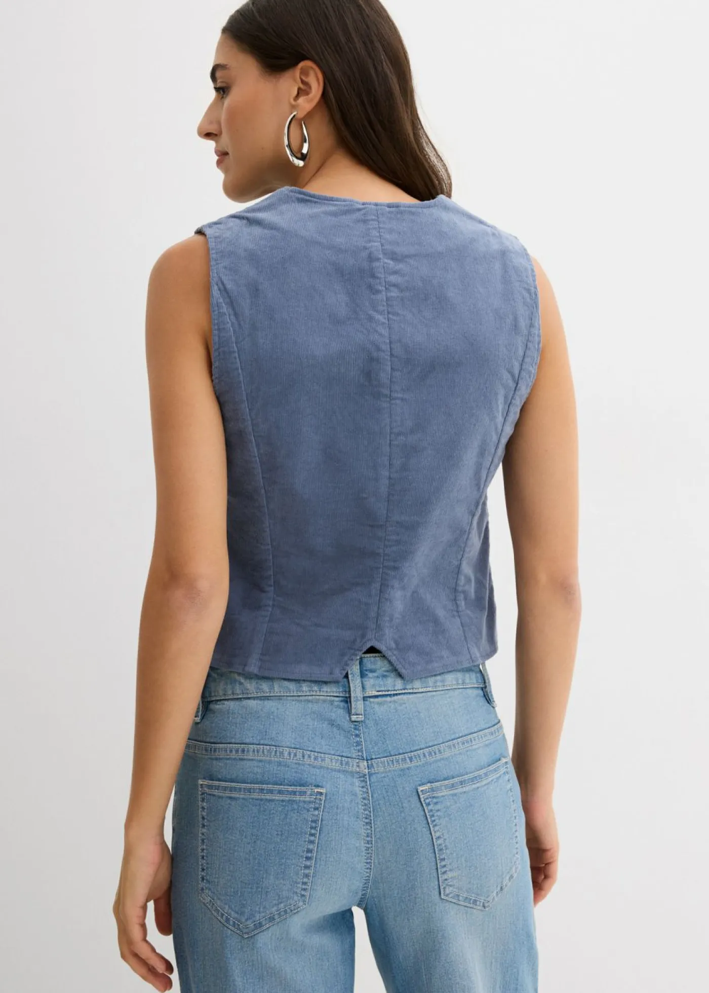 Chaleco de pana Mujer Chaquetas Y Abrigos