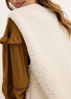 Chaleco de pelo Mujer Ropa Cómoda|Chaquetas Y Abrigos