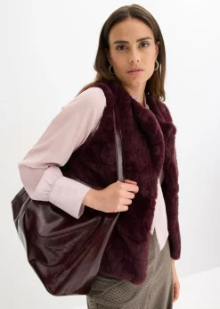 Best Chaleco de pelo sintético Mujer Chaquetas Y Abrigos
