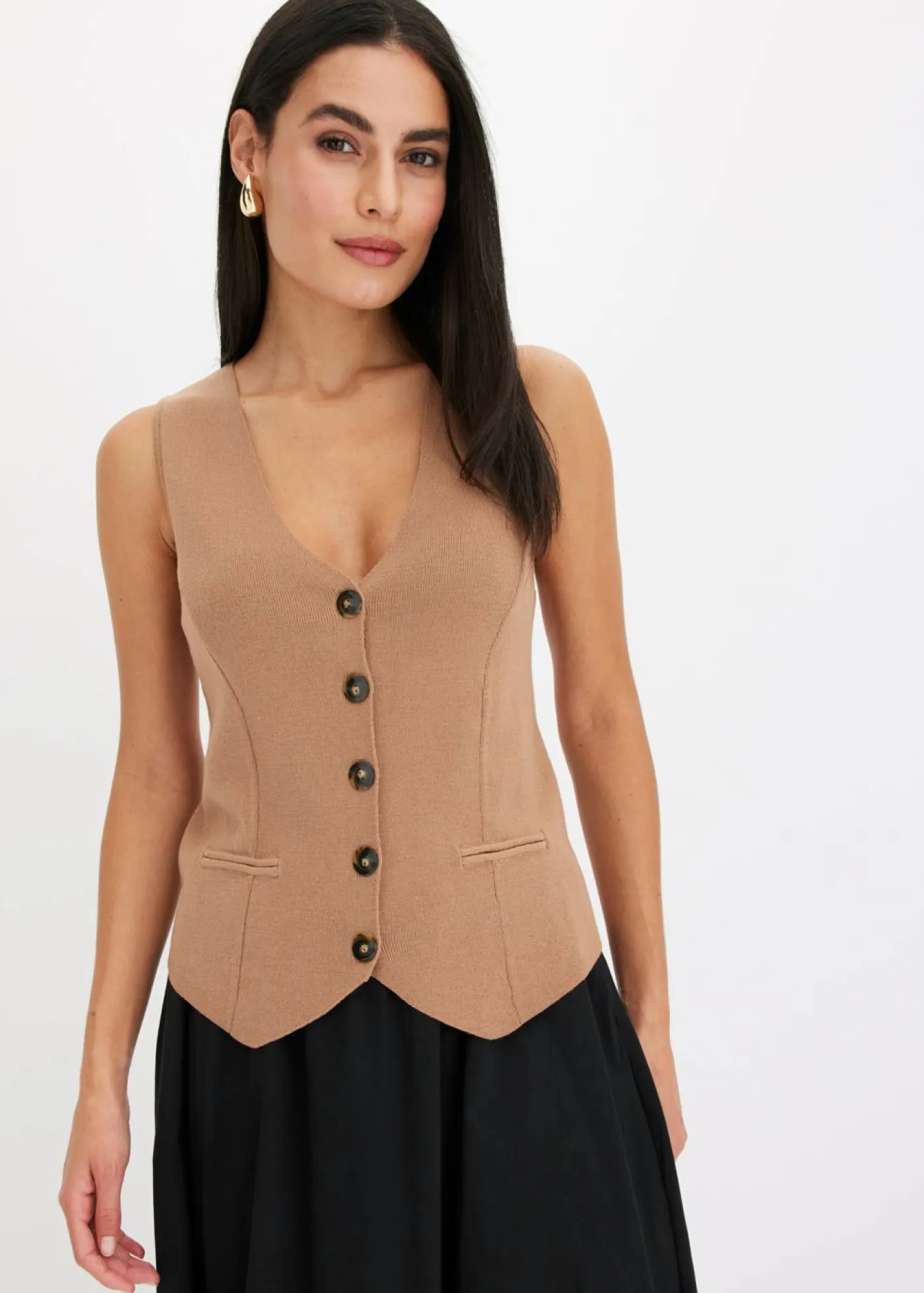 Best Chaleco de punto Mujer Chaquetas Y Abrigos|Ropa De Punto