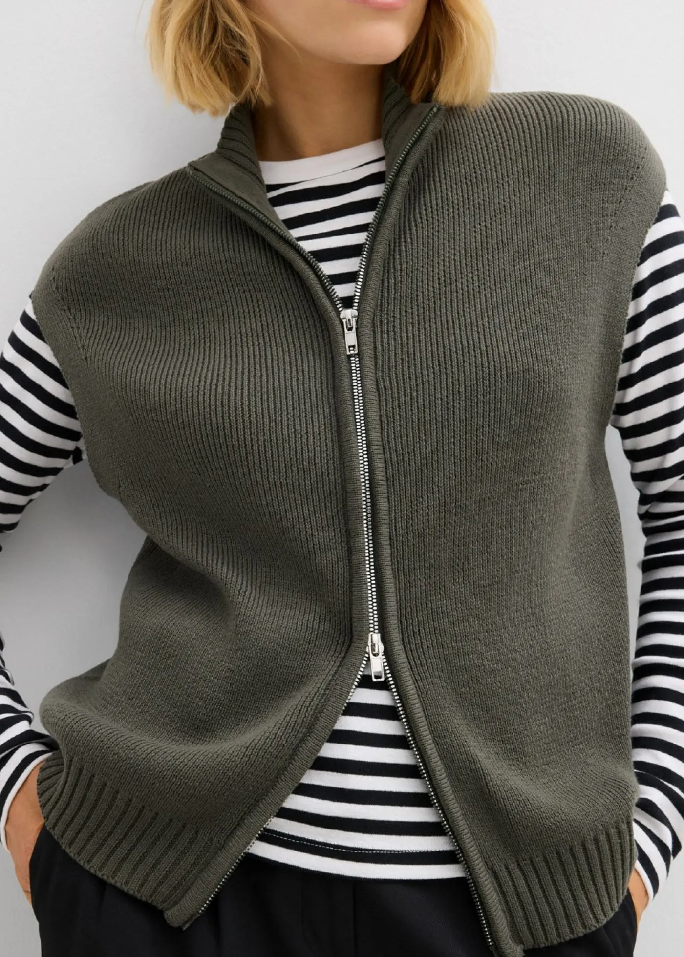 Sale Chaleco de punto Mujer Chaquetas Y Abrigos|Ropa De Punto