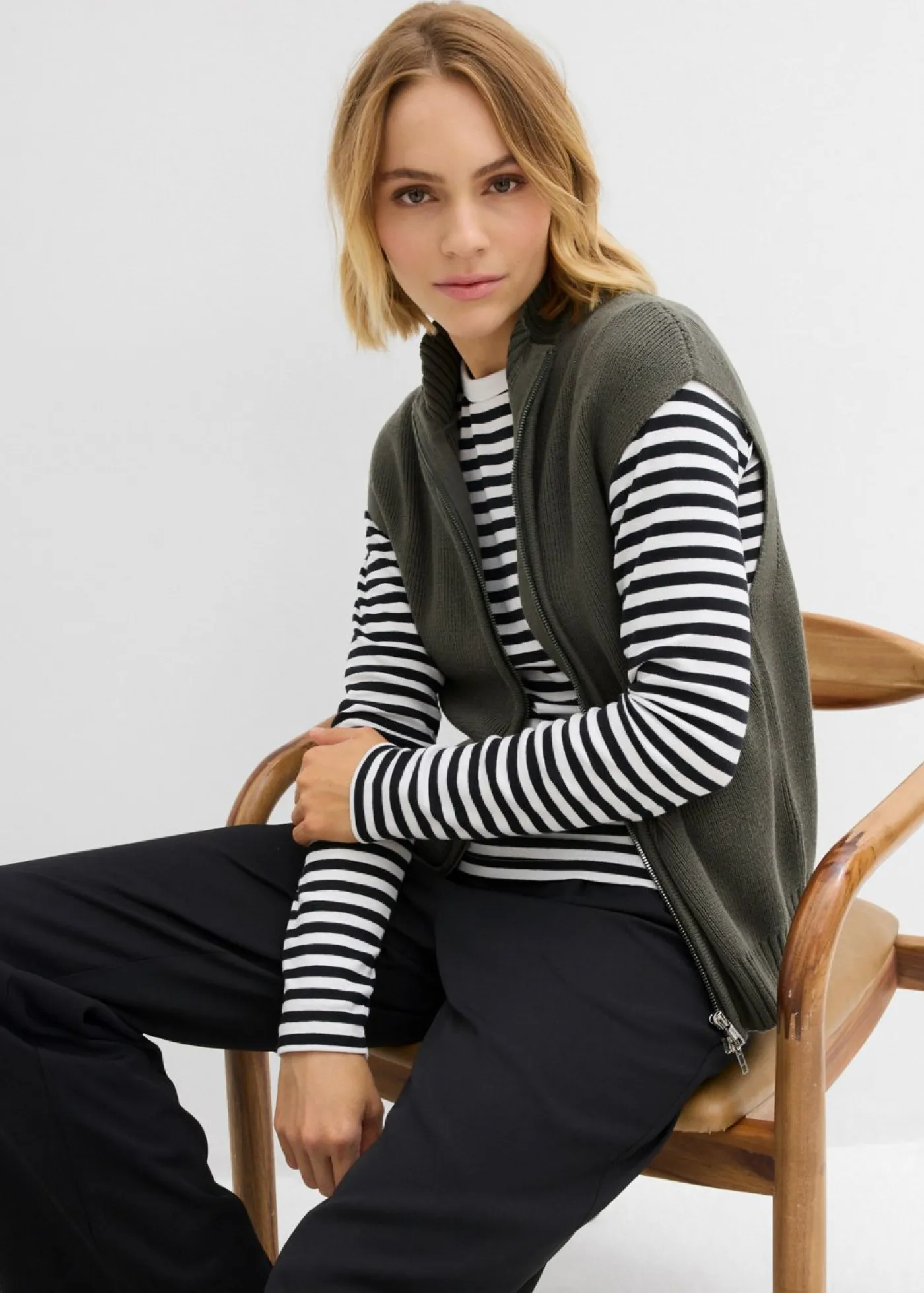 Sale Chaleco de punto Mujer Chaquetas Y Abrigos|Ropa De Punto