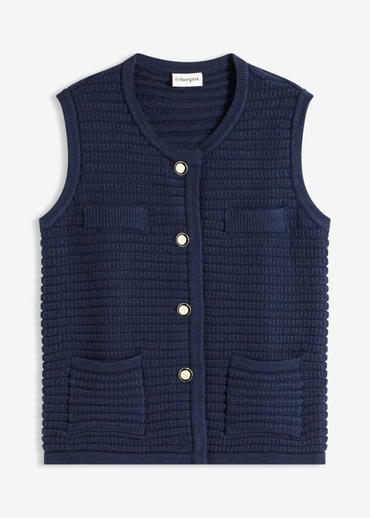 Best Chaleco de punto con contenido de viscosa Mujer Chaquetas Y Abrigos|Ropa De Punto