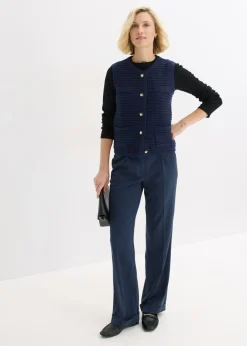 Best Chaleco de punto con contenido de viscosa Mujer Chaquetas Y Abrigos|Ropa De Punto