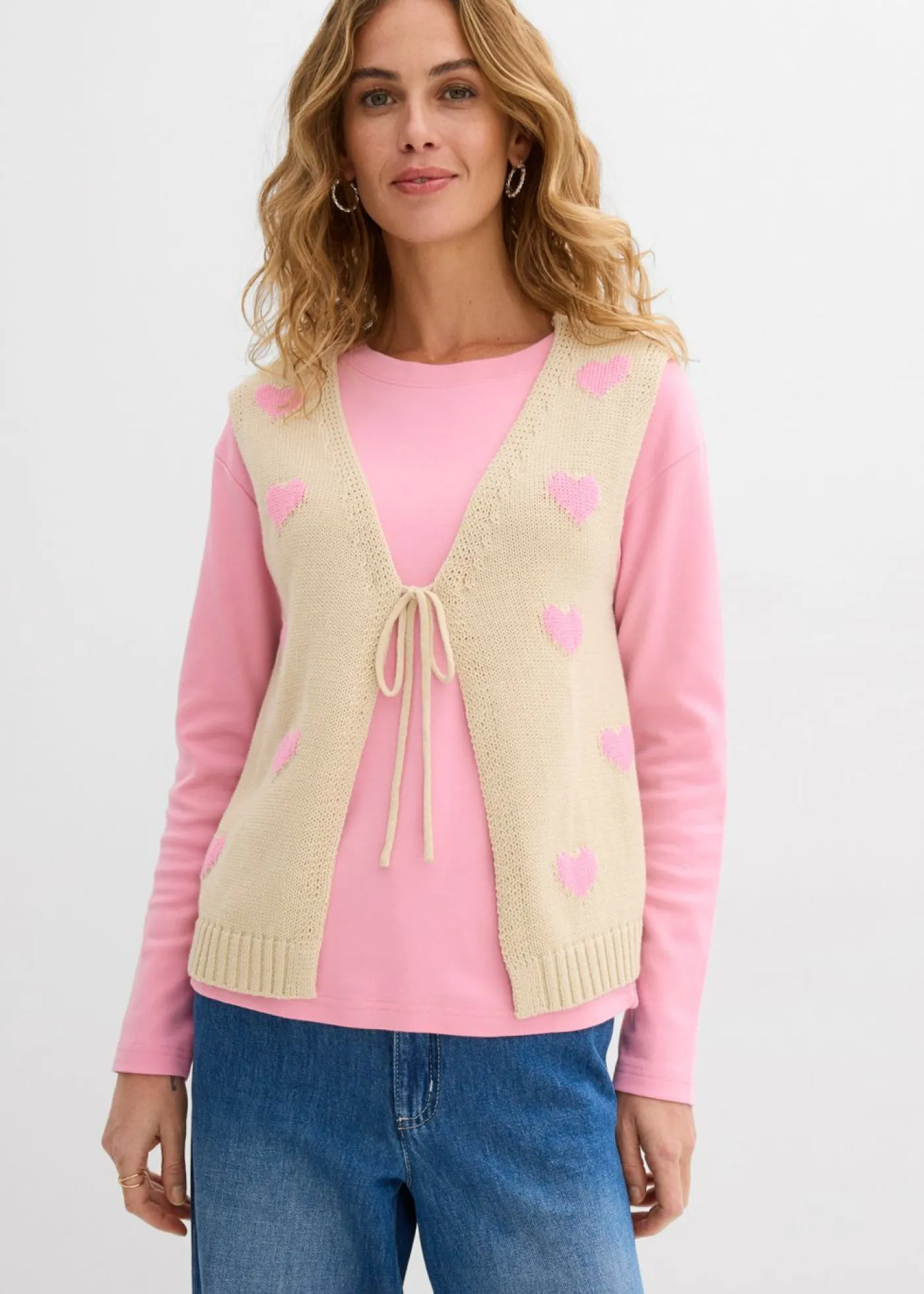 Best Chaleco de punto de mezcla de algodón Mujer Chaquetas Y Abrigos|Ropa De Punto
