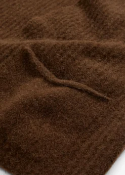 Chaleco de punto grueso con lana de alpaca Mujer Premium|Jerséis