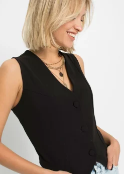 Best Chaleco de traje de tejido interlock resistente Mujer Chaquetas Y Abrigos