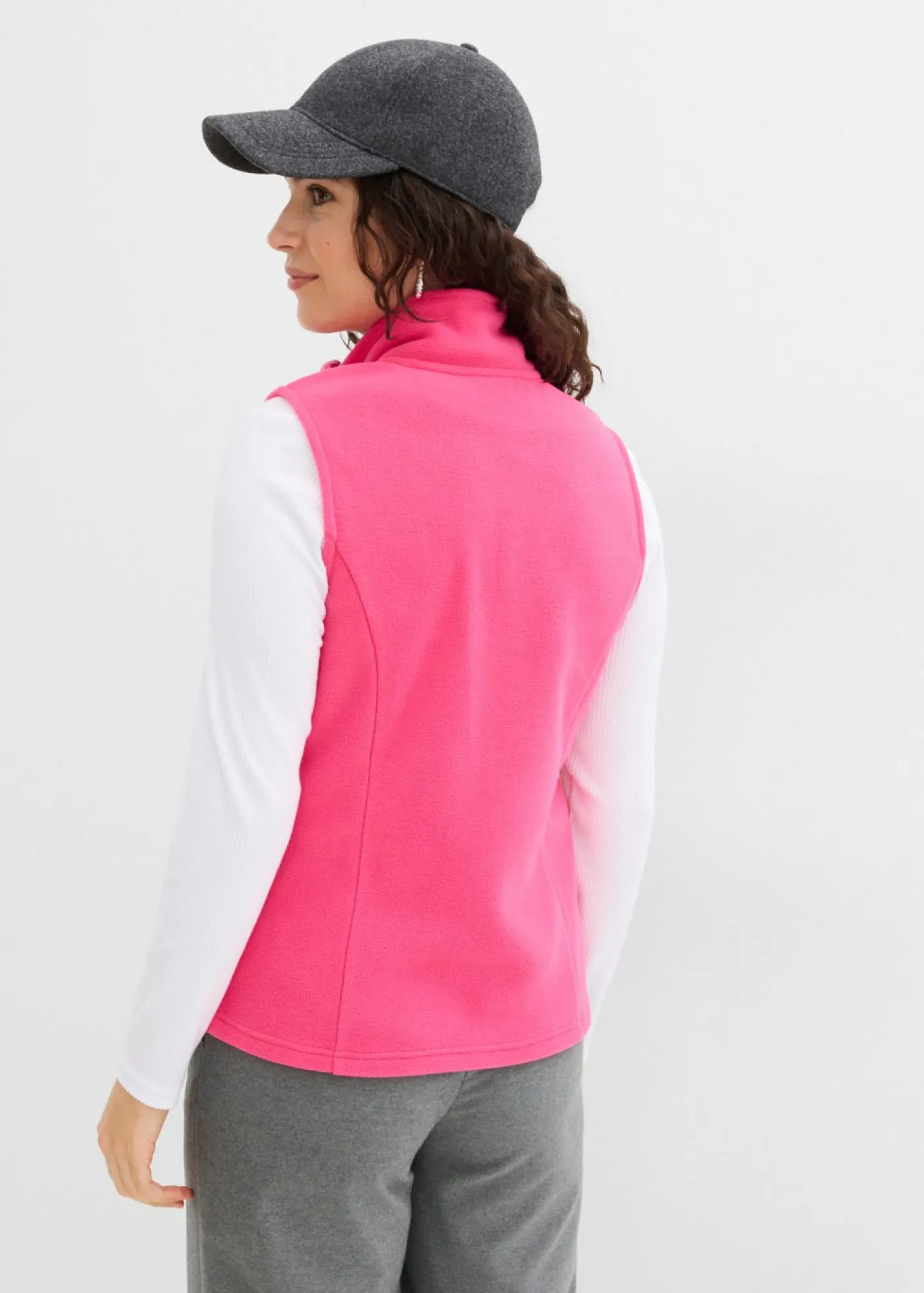 Outlet Chaleco polar con bolsillos Mujer Ropa Cómoda|Chaquetas Y Abrigos