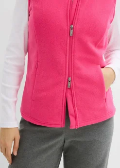 Outlet Chaleco polar con bolsillos Mujer Ropa Cómoda|Chaquetas Y Abrigos