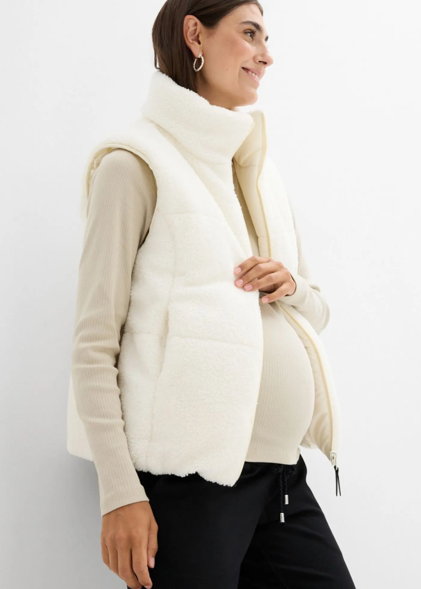 New Chaleco reversible premamá/de porteo 4 en 1 Mujer Premamá