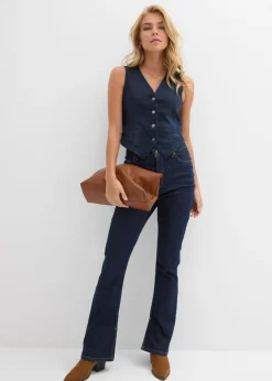 Sale Chaleco vaquero Mujer Chaquetas Y Abrigos