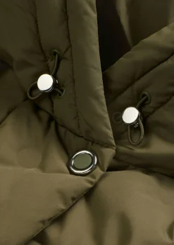 Chaqueta acolchada con aspecto 2 en 1 Mujer Chaquetas Y Abrigos