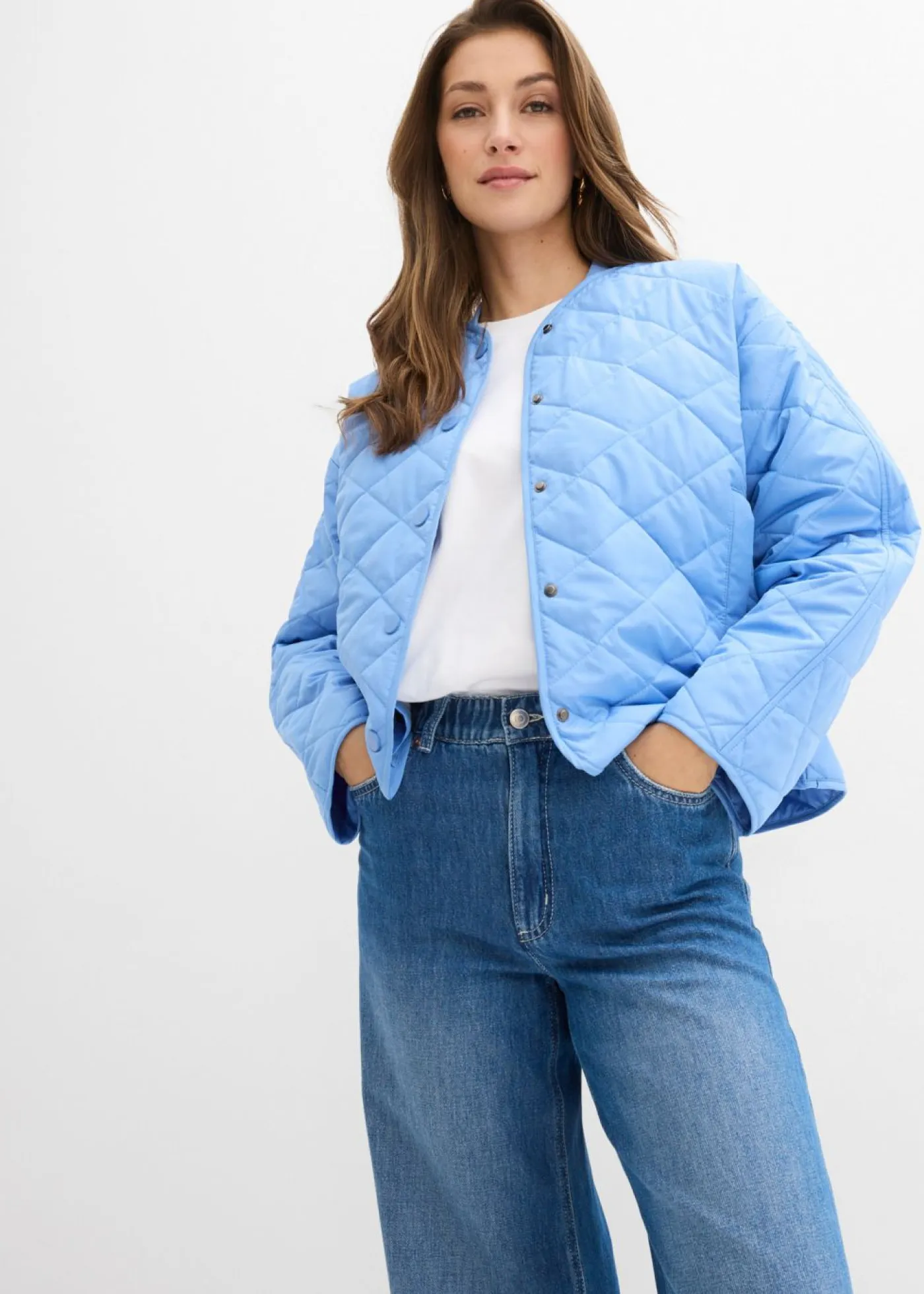 New Chaqueta acolchada con corte holgado Mujer Chaquetas Y Abrigos|Novedades