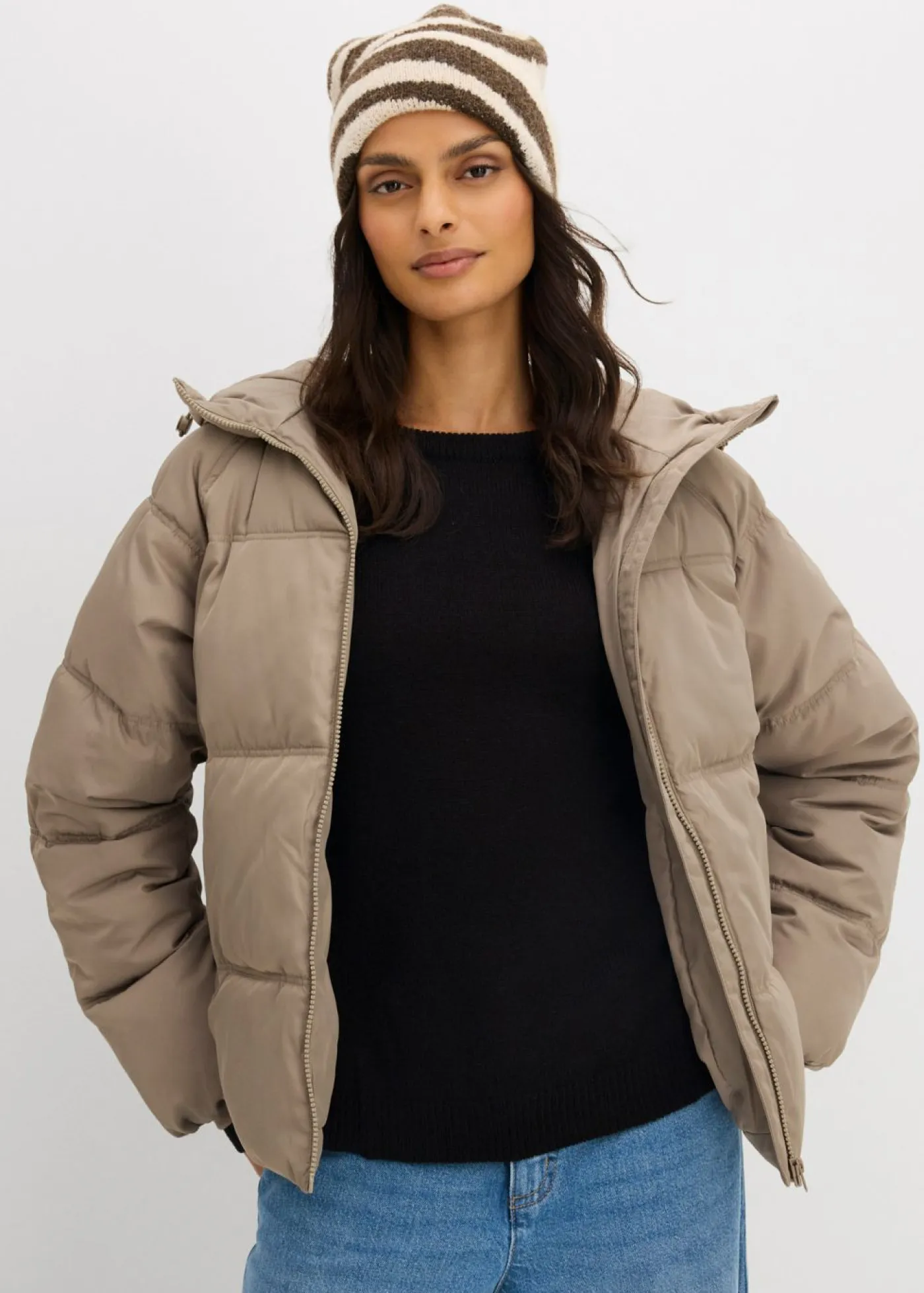 Discount Chaqueta acolchada con corte holgado Mujer Chaquetas Y Abrigos