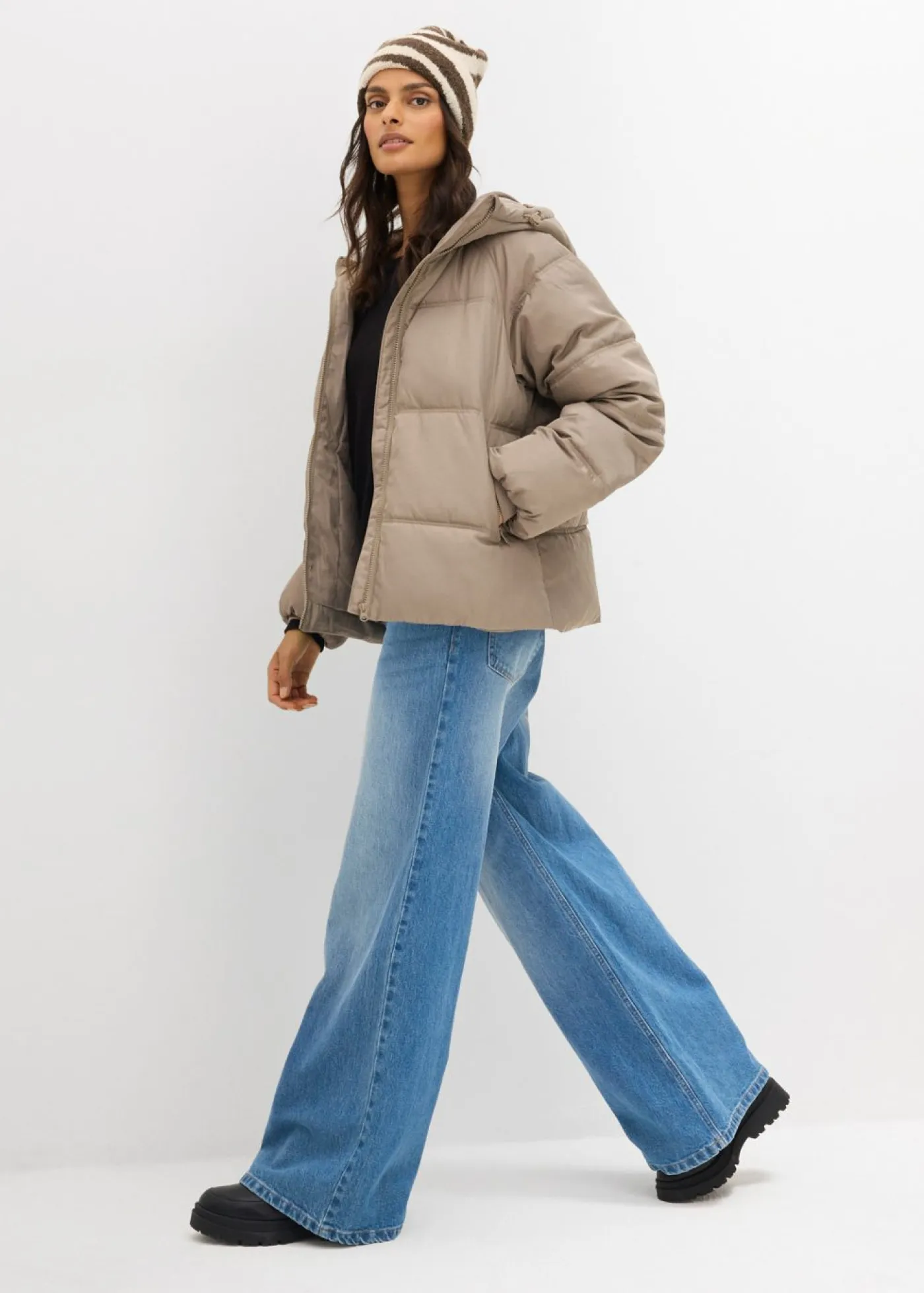 Discount Chaqueta acolchada con corte holgado Mujer Chaquetas Y Abrigos