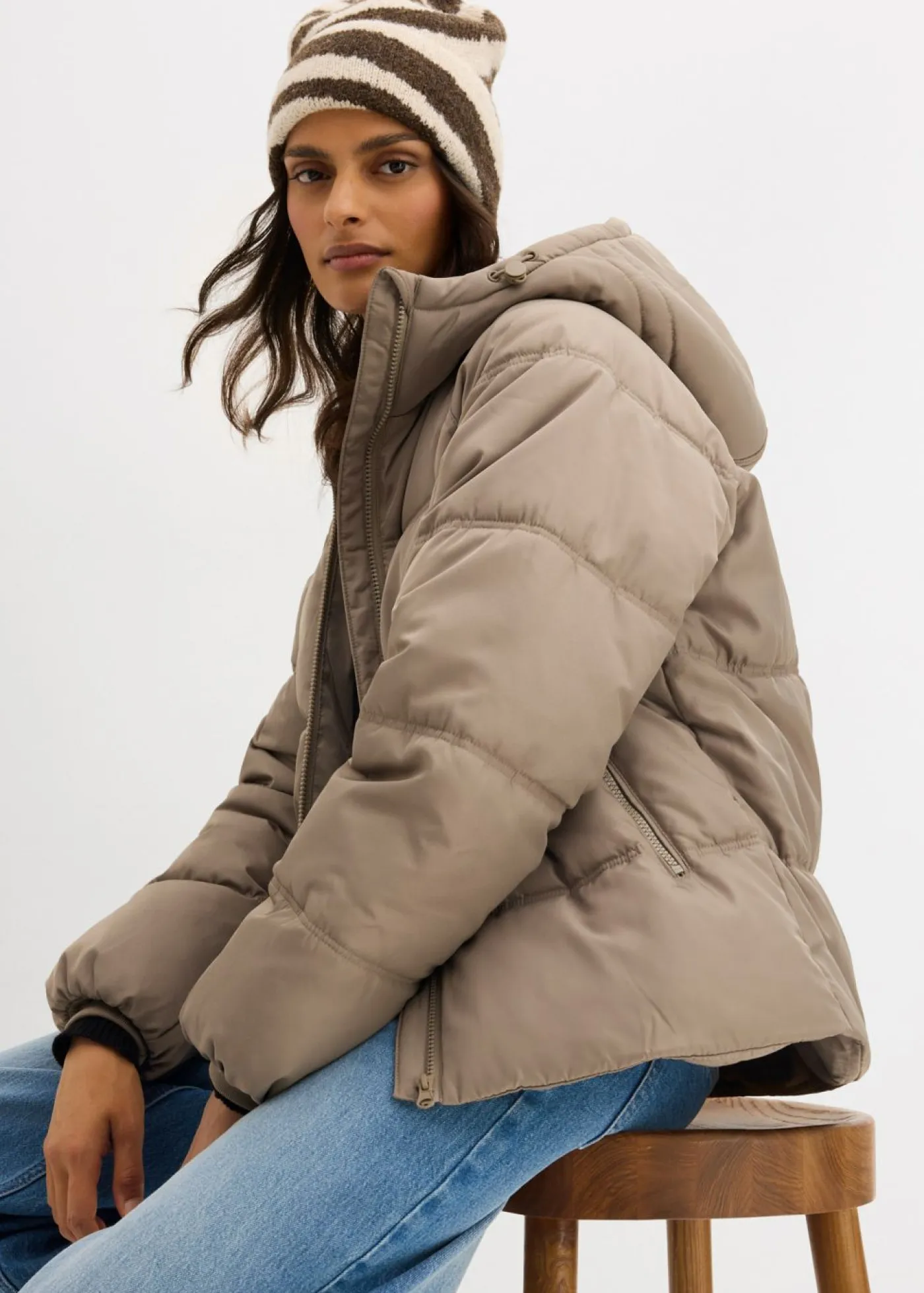 Discount Chaqueta acolchada con corte holgado Mujer Chaquetas Y Abrigos