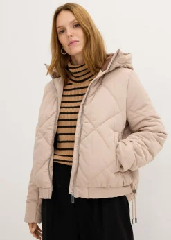 Sale Chaqueta acolchada corta, con forro y colores en contraste Mujer Chaquetas Y Abrigos
