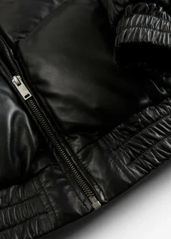 Clearance Chaqueta acolchada de napa de cordero Mujer Premium|Chaquetas Y Abrigos