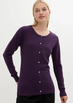 New Chaqueta ajustada de punto fino Mujer Básicos|Jerséis