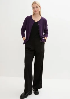 New Chaqueta ajustada de punto fino Mujer Básicos|Jerséis