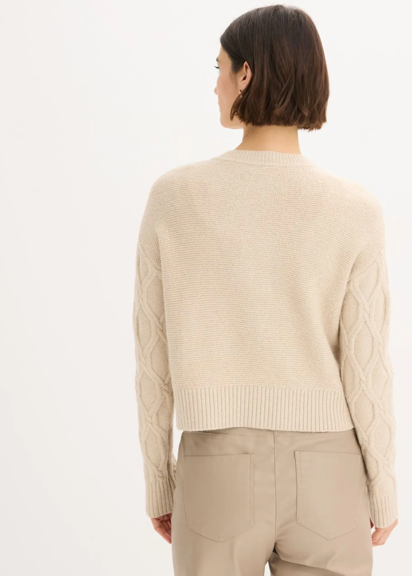 Clearance Chaqueta bomber con contenido de lana Mujer Jerséis|Ropa De Punto