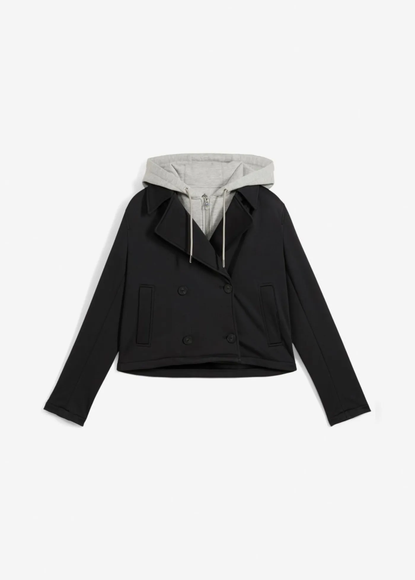 Outlet Chaqueta con capucha desmontable Mujer Chaquetas Y Abrigos