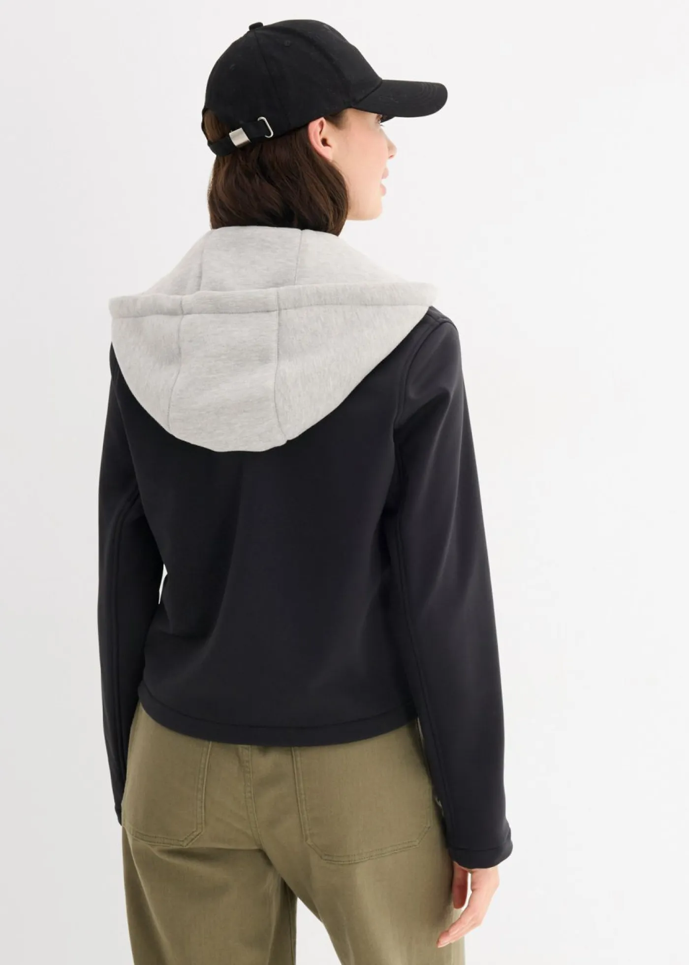 Outlet Chaqueta con capucha desmontable Mujer Chaquetas Y Abrigos